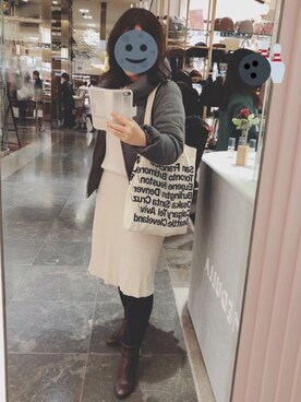 「FABIA（ファビア）のアイテム」を使った、gonge_of_krgmさん（レディース・153cm）の冬コーディネート