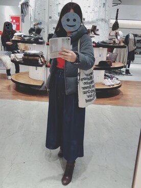 「FABIA（ファビア）のアイテム」を使った、gonge_of_krgmさん（レディース・153cm）の冬コーディネート