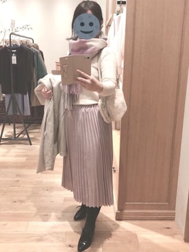 「green label relaxing（グリーンレーベルリラクシング）のアイテム（その他アウター）」を使った、gonge_of_krgmさん（レディース・153cm）の冬コーディネート