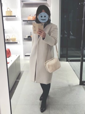 「green label relaxing（グリーンレーベルリラクシング）のアイテム（その他アウター）」を使った、gonge_of_krgmさん（レディース・153cm）の冬コーディネート