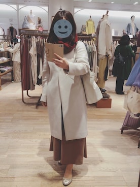 「green label relaxing（グリーンレーベルリラクシング）のアイテム（その他アウター）」を使った、gonge_of_krgmさん（レディース・153cm）の冬コーディネート