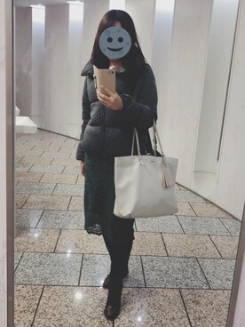 「FABIA（ファビア）のアイテム」を使った、gonge_of_krgmさん（レディース・153cm）の冬コーディネート