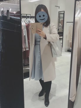 「green label relaxing（グリーンレーベルリラクシング）のアイテム（その他アウター）」を使った、gonge_of_krgmさん（レディース・153cm）の冬コーディネート