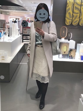 「green label relaxing（グリーンレーベルリラクシング）のアイテム（その他アウター）」を使った、gonge_of_krgmさん（レディース・153cm）の春コーディネート