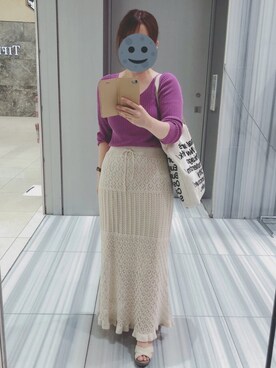 「Marc by Marc Jacobs（マークバイマークジェイコブス）のアイテム（アナログ腕時計）」を使った、gonge_of_krgmさん（レディース・153cm）の夏コーディネート