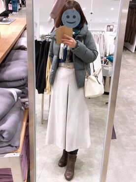 「FABIA（ファビア）のアイテム」を使った、gonge_of_krgmさん（レディース・153cm）の冬コーディネート