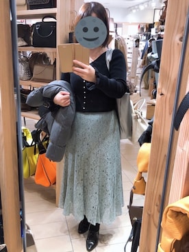 「FABIA（ファビア）のアイテム」を使った、gonge_of_krgmさん（レディース・153cm）の冬コーディネート