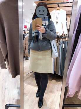 「FABIA（ファビア）のアイテム」を使った、gonge_of_krgmさん（レディース・153cm）の冬コーディネート