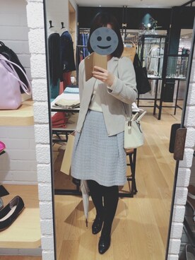 「アイテム（ブーティ）」を使った、gonge_of_krgmさん（レディース・153cm）の春コーディネート