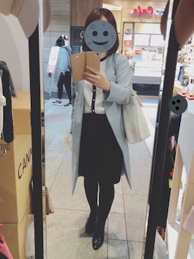 「POOL SIDE（プールサイド）のアイテム（ブーティ）」を使った、gonge_of_krgmさん（レディース・153cm）の春コーディネート