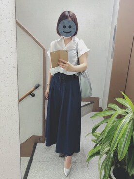 「DELFONICS（デルフォニックス）のアイテム」を使った、gonge_of_krgmさん（レディース・153cm）の春コーディネート