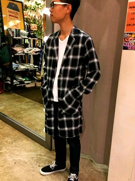 「Magazines（マガジンズ）のアイテム」を使った、MAGAZINESさん（メンズ・174cm）の秋コーディネート