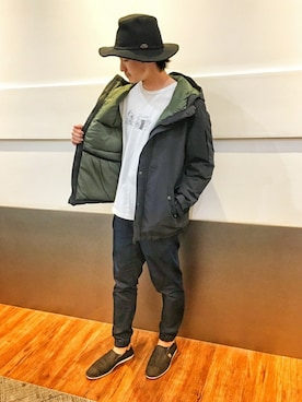 「ロクヨンクロス」｜MAGAZINESさん（メンズ・178cm）の秋コーディネート