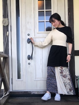 藤井さん（レディース・166cm）の春コーディネート