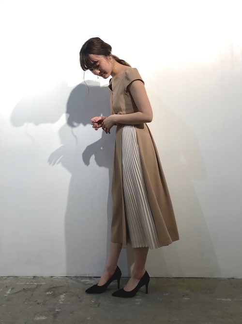 春ワンピースコーデ21年版 大人女子が着たいワンピースコーデ47選 Unisize ユニサイズ