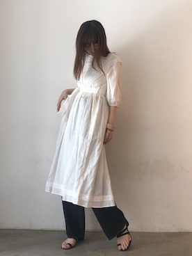 藤井さん（レディース・166cm）の夏コーディネート