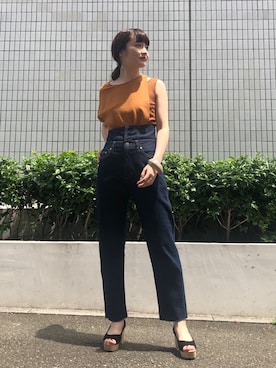 藤井さん（レディース・165cm）の夏コーディネート