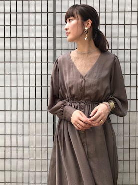 藤井さん（レディース・166cm）の秋コーディネート