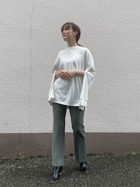 藤井さん（レディース・166cm）の夏コーディネート