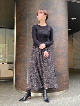 藤井さん（レディース・166cm）の夏コーディネート