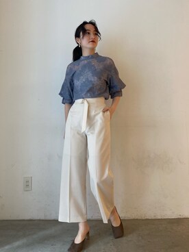 藤井さん(レディース・166cm)の冬コーディネート