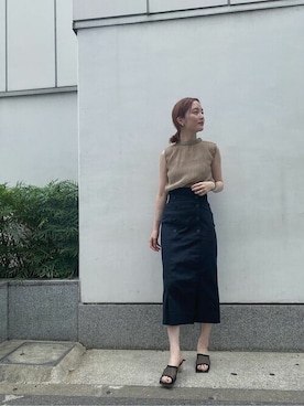 藤井さん（レディース・166cm）の夏コーディネート