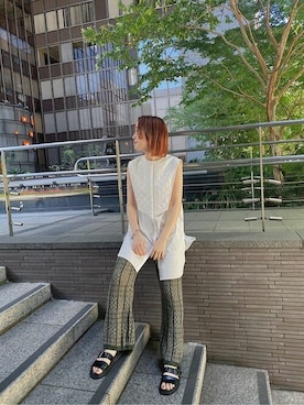 藤井さん（レディース・166cm）の夏コーディネート