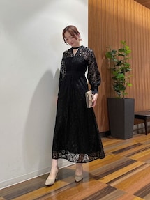 LAGUNJMOON LADYヴィンテージサテンクラッチバッグ LADYヴィンテージサテンクラッチバック｜ラグナムーン（LAGUNAMOON