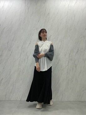 藤井さん(レディース・166cm)の秋コーディネート