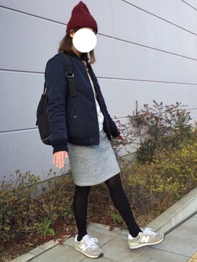 namikkoさん（レディース・166cm）の冬コーディネート