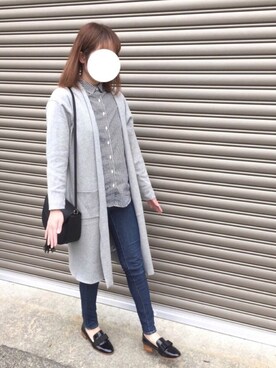 namikkoさん（レディース・166cm）の冬コーディネート