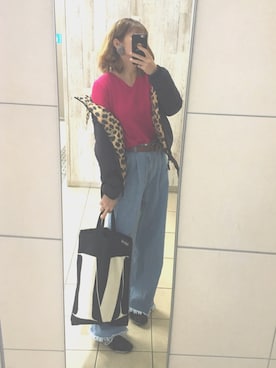 「DECO（デコ）のアイテム」を使った、ちょす子さん（レディース・152cm）の冬コーディネート