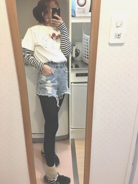 ちょす子さん（レディース・152cm）の冬コーディネート