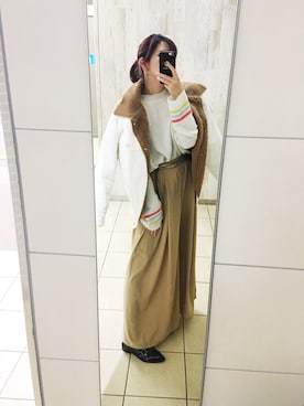 「TOGA（トーガ）のアイテム（その他シューズ）」を使った、ちょす子さん（レディース・152cm）の冬コーディネート