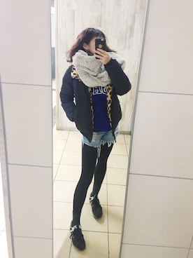 ちょす子さん（レディース・152cm）の冬コーディネート