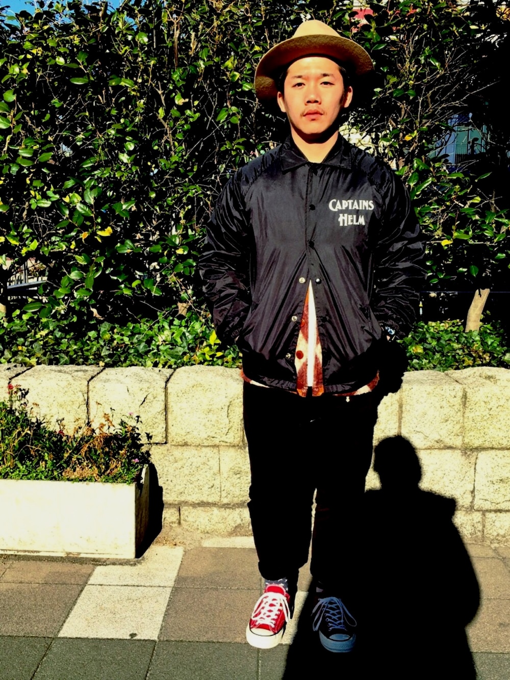 Captain Helm ダークグリーン ナイロンジャケット キャプテンズヘルム ゴルフ ナイロン ジャケット | CAPTAINS HELM GOLF