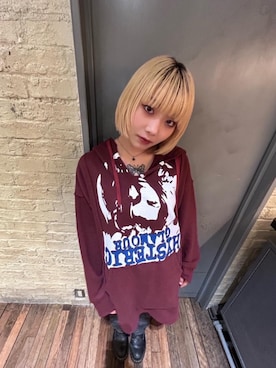 日向さん（レディース・155cm）の冬コーディネート