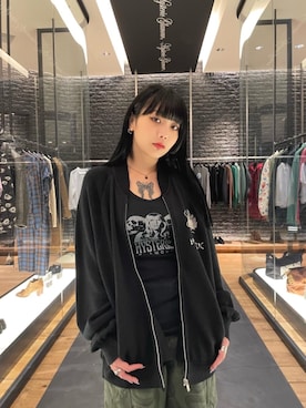 「らふこーで」｜「アイテム（その他アウター）」を使った、日向さん（レディース・155cm）の秋コーディネート
