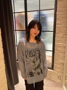 HYSTERIC GLAMOUR（ヒステリックグラマー）の「FLOWER TRAVELING編込 