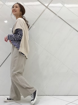 「ボーター」｜井上　裕美さん（レディース・158cm）の春コーディネート