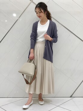 井上　裕美さん（レディース・158cm）の春コーディネート