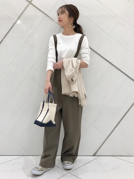 井上　裕美さん（レディース・158cm）の春コーディネート