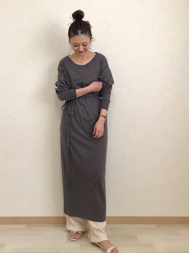 井上 裕美さん(レディース・158cm)の春コーディネート