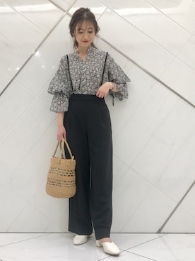 井上 裕美さん(レディース・158cm)の春コーディネート