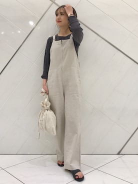 井上　裕美さん（レディース・158cm）の春コーディネート