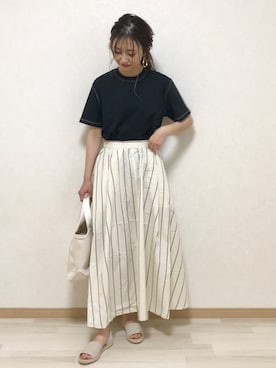 井上　裕美さん（レディース・158cm）の春コーディネート