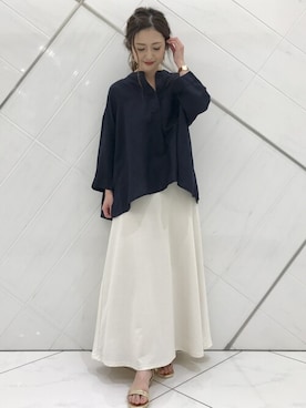 井上　裕美さん（レディース・158cm）の春コーディネート