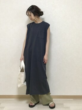 井上　裕美さん（レディース・158cm）の春コーディネート