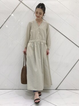 井上　裕美さん（レディース・158cm）の春コーディネート