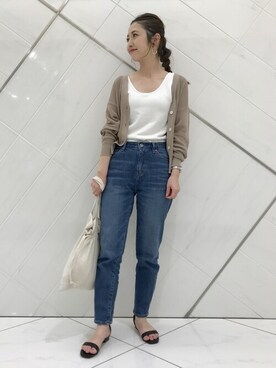 「FORK&SPOON」｜井上　裕美さん（レディース・158cm）の春コーディネート